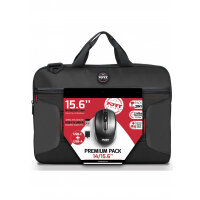 Port Designs 501873 laptop case 39.6 cm (15.6") Black