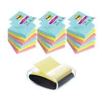 Post-It Super Sticky Z-Notes 76x76mm Cosmic (Pack of 6) Buy 3 + FOC Dispenser