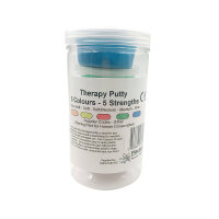 Therapy Putty 5 Resistance Levels Assorted Colours Odourless STHP