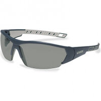 Uvex i-Works Grey-Lens Safety Glasses