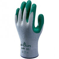 Showa 350R Green Nitrile-Coated Work Gloves L