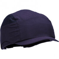 3M First Base + Navy Short-Peak Bump Cap