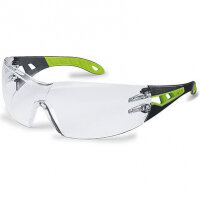 Uvex Pheos Clear-Lens Safety Glasses Small