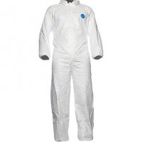 Dupont Tyvek 500 Industry White Chemical Coverall L