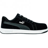 Puma Iconic Black Suede S1PL Safety Trainers 9 43