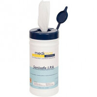 Sanisafe 70 Percent IPA Wet Wipes (Pack of 100)