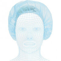 Arco Essentials Blue Disposable Bouffant Mob Caps (Pack of 1000)