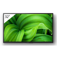Sony FWD-32W8001 Signage Display Digital signage flat panel 81.3 cm (32") LED Wi-Fi 380 cd/m² WXGA Black Built-in processor Android 10