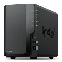 Synology DS225+ 2 Bay NAS Desktop Intel® Celeron® J4125 2 GB DDR4 Synology DSM Black