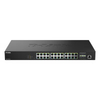 D-Link 28-Port 2.5G Multi-Gigabit PoE++ Smart Managed Switch with 4 x 10G SFP+ Ports