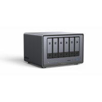 Ugreen NETWORK ATTACHED DXP6800PR DISKLESUK NAS Desktop Intel® Core™ i5 i5-1235U 8 GB DDR5 UGOS PRO