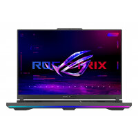 ASUS ROG Strix G16 G614PR-RV003W Copilot+ PC AMD Ryzen™ 9 7940HX Laptop 40.6 cm (16") WUXGA 32 GB DDR5-SDRAM 1 TB SSD NVIDIA GeForce RTX 5070 Ti Wi-Fi 6E (802.11ax) Windows 11 Home Belgian Black, Grey