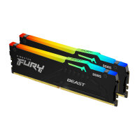 Kingston Technology FURY Beast 64GB 6000MT/s DDR5 CL36 DIMM (Kit of 2) RGB EXPO