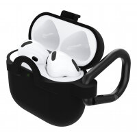 OtterBox for Apple AirPods 4th gen Case, Black Crystal