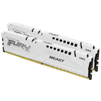 Kingston Technology FURY Beast 32GB 6000MT/s DDR5 CL36 DIMM (Kit of 2) White EXPO