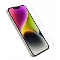 OtterBox Premium Glass Antimicrobial Series for Apple iPhone 16e/14/13/13 Pro, transparent