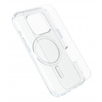 OtterBox Symmetry Series Clear for MagSafe + Premium Glass for Apple iPhone 16 Pro, Transparent