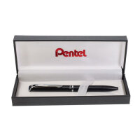 PENTEL ENERGEL PHILOGRAPHY ROLLERBALL BLACK BARREL