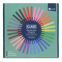ORMOND CLASS COLLECTION 288 ROUND GRIP CRAYONS - ASST