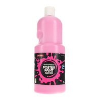 WORLD OF COLOUR 1ltr POSTER PAINT - MAGENTA