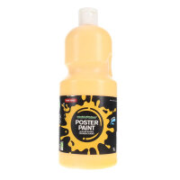 WORLD OF COLOUR 1ltr POSTER PAINT - WARM YELLOW
