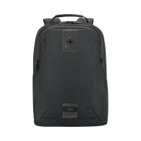 Wenger MX ECO Professional 16 Inch Laptop Backpack with Tablet Pocket Black 612261