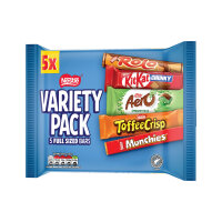 Nestle Variety Multipack Milk Chocolate Bars 218g 12591902