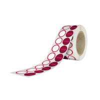 Avery Self-Adhesive Time-Expiring Paper Badge Dots Roll 4852E-THR