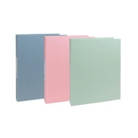 Exacompta Autentik A4 Ring Binder 2 Ring 30mm Spine Assorted Colours (Single Binder)