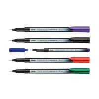 Pentel S40 Pointliners Assorted Colours (Pack of 6) S40-6