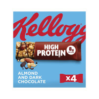 Kelloggs High Protein Almond and Dark Chocolate Snack Bars 35g (Pack of 16) 7100787000