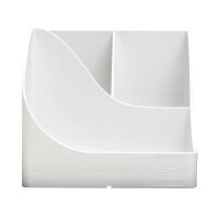 Exacompta Autentik Multi Compartment Pen Box White 69513D