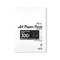 Silvine Tinted Paper SEN/Dyslexia 300 Sheets 6 Colours Plain A4 (Pack of 5) TINA4MIXP