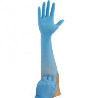 Ansell TNT 93-163 Blue Nitrile Disposable Gloves 9 5 (Pack of 50)