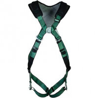 MSA V-Form+ Padded Two-Point Safety Harness with Bayonet Buckles 2XL