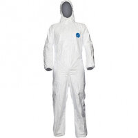 DuPont Tyvek 500 Xpert White Chemical Coverall S