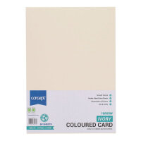 Concept A4 160Gsm Card - Ivory Pack of 50 Sheets