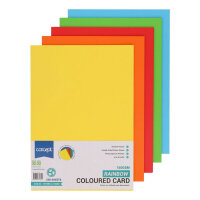 Concept A4 160Gsm Card - Rainbow Pack of 250 Sheets
