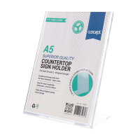 Concept A5 Countertop Sign Holder - Portrait