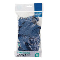Concept Durable Textile Lanyard Pack of 10 500mm