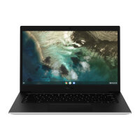Samsung Chromebook Galaxy Go Intel® Celeron® N N4500 35.6 cm (14") HD 4 GB LPDDR4x-SDRAM 32 GB eMMC Wi-Fi 6 (802.11ax) ChromeOS Belgian Silver