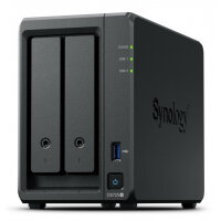 Synology DiskStation DS725+ NAS/storage server Ryzen Embedded R1600 4 GB DDR4 0 TB Black