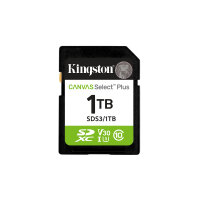 Kingston Technology 1TB SDXC Canvas Select Plus Gen3 150MB/s C10 UHS-I U3 V30