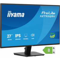 iiyama ProLite X2792QSU-B1 computer monitor 68.6 cm (27") 2560 x 1440 pixels Quad HD LED Black