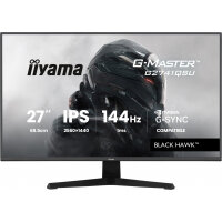 iiyama G-MASTER G2741QSU-B1 computer monitor 68.6 cm (27") 2560 x 1440 pixels 4K Ultra HD QLED Black