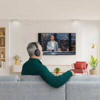 Hama 00221847 headphones/headset Wired & Wireless Head-band TV Bluetooth Black