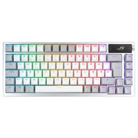 ASUS ROG Azoth keyboard Gaming USB + RF Wireless + Bluetooth White