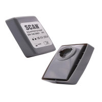 Twin Half Mask P3R Particle Filter Cartridge (Pack of 2)