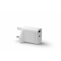 dbramante1928 re-charge - UK Wall Charger USBC25W+USBA18W - W