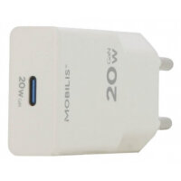 Mobilis 020025 mobile device charger Universal White AC Fast charging Indoor